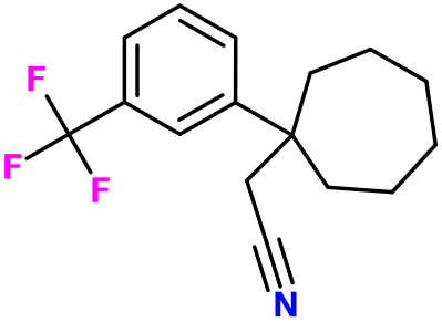 (image for) MC003819 2-{1-[3-(Trifluoromethyl)phenyl]cycloheptyl}acetonitrile
